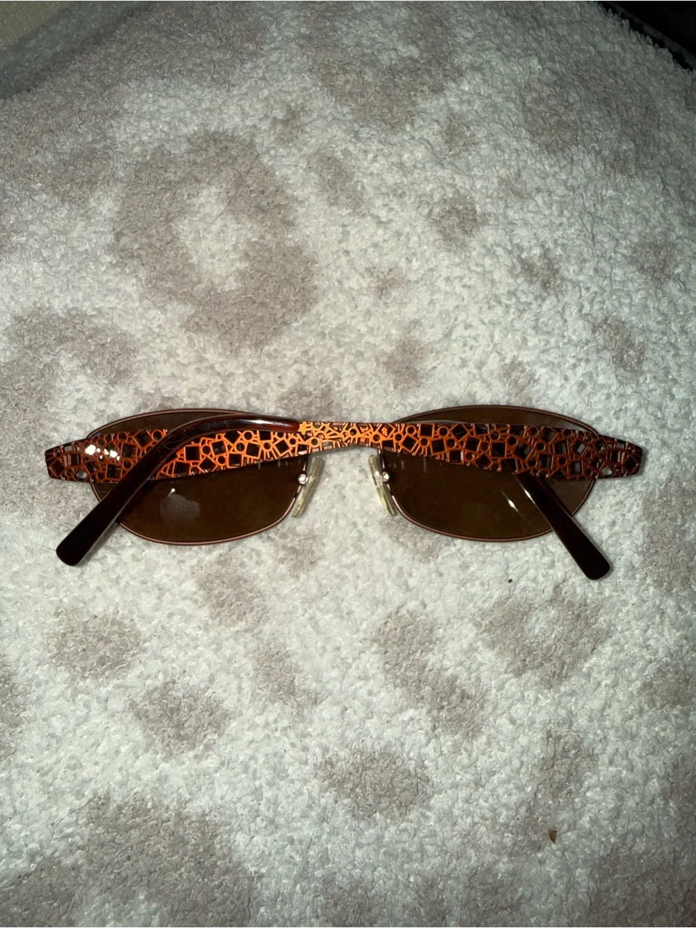 Jean Lafont Sunglasses Vintage Paris Made in France Brown